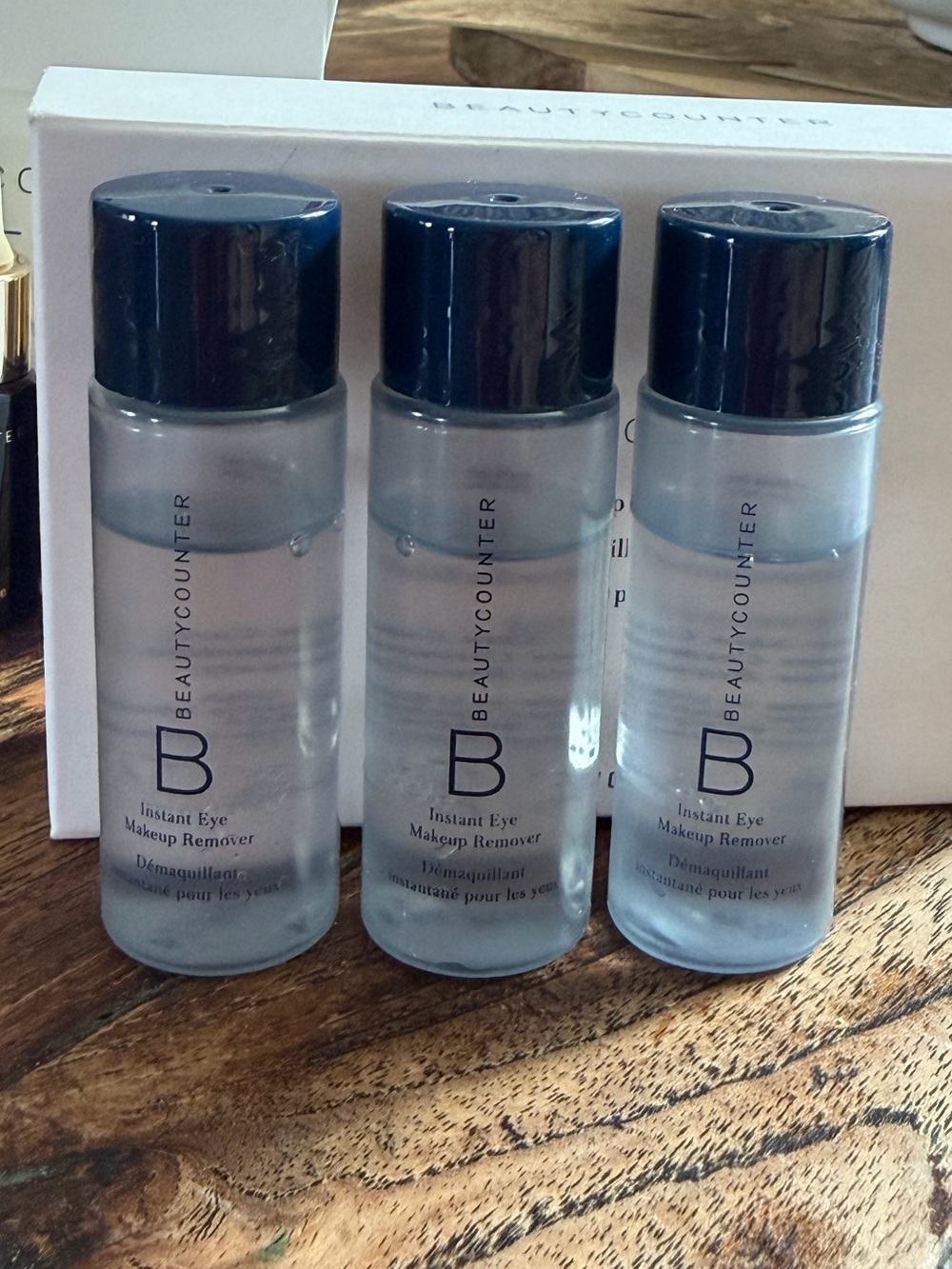 Beautycounter Eye Makeup Remover minis set of 3
